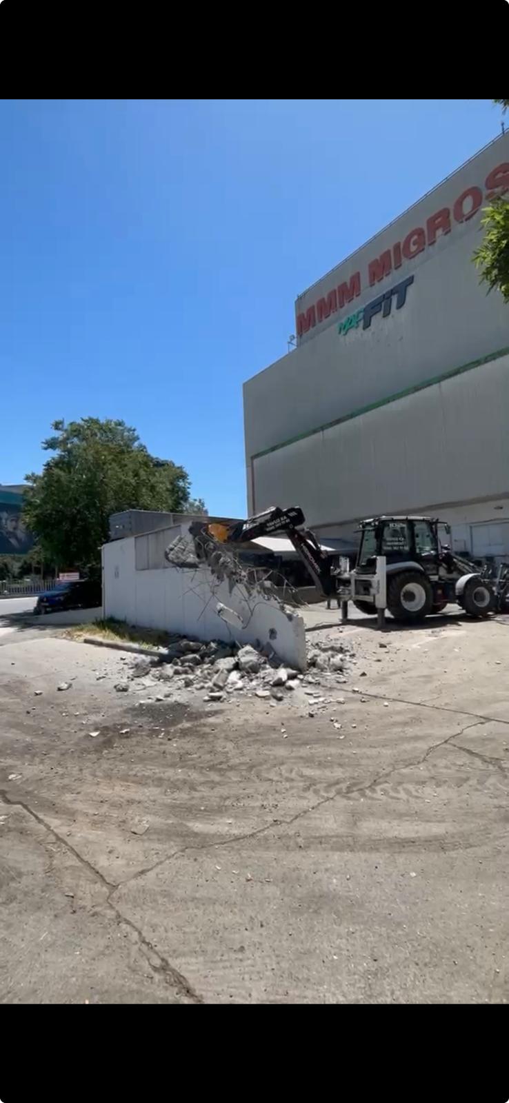 Yıkım sonrası temiz saha teslimi